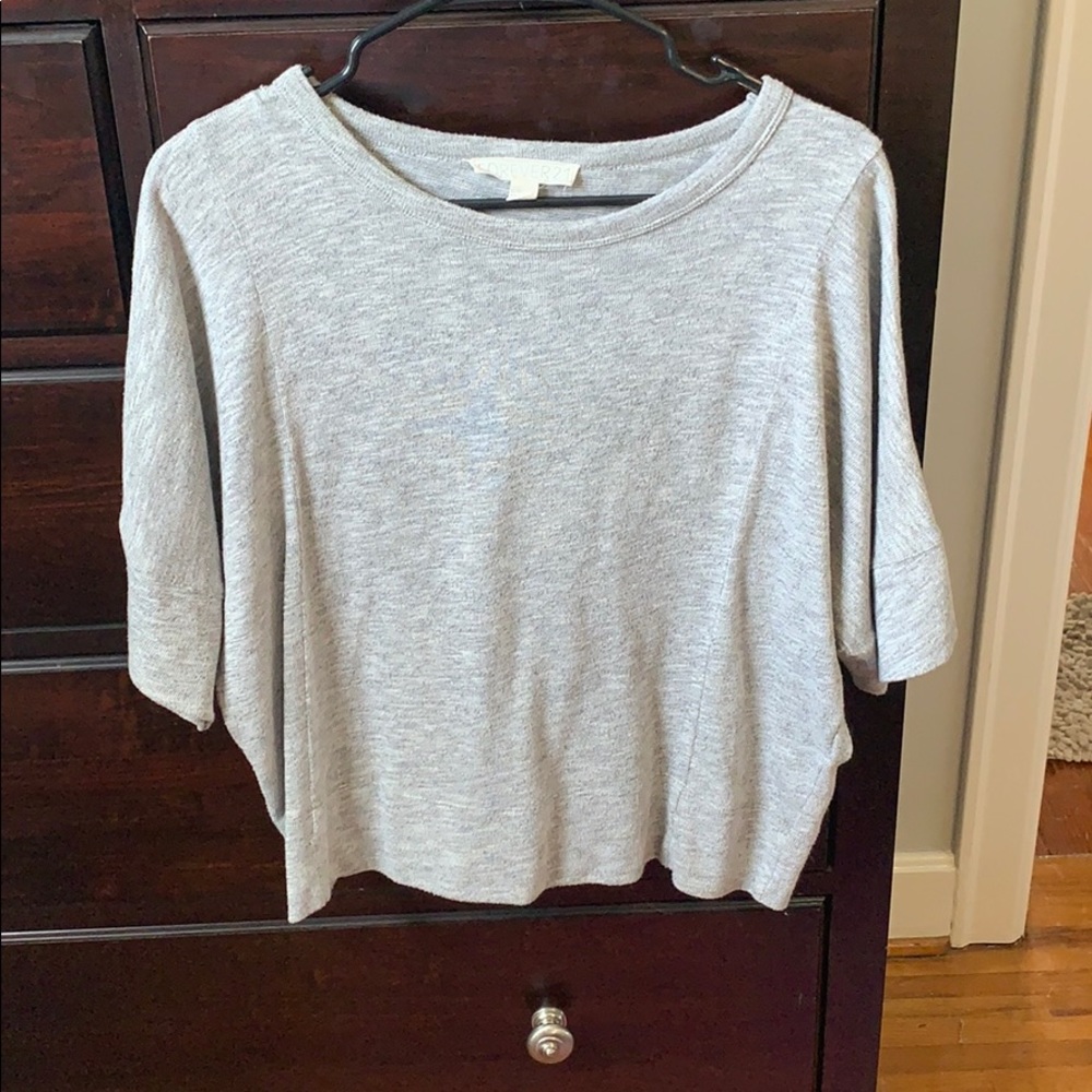 Grey slouch top
